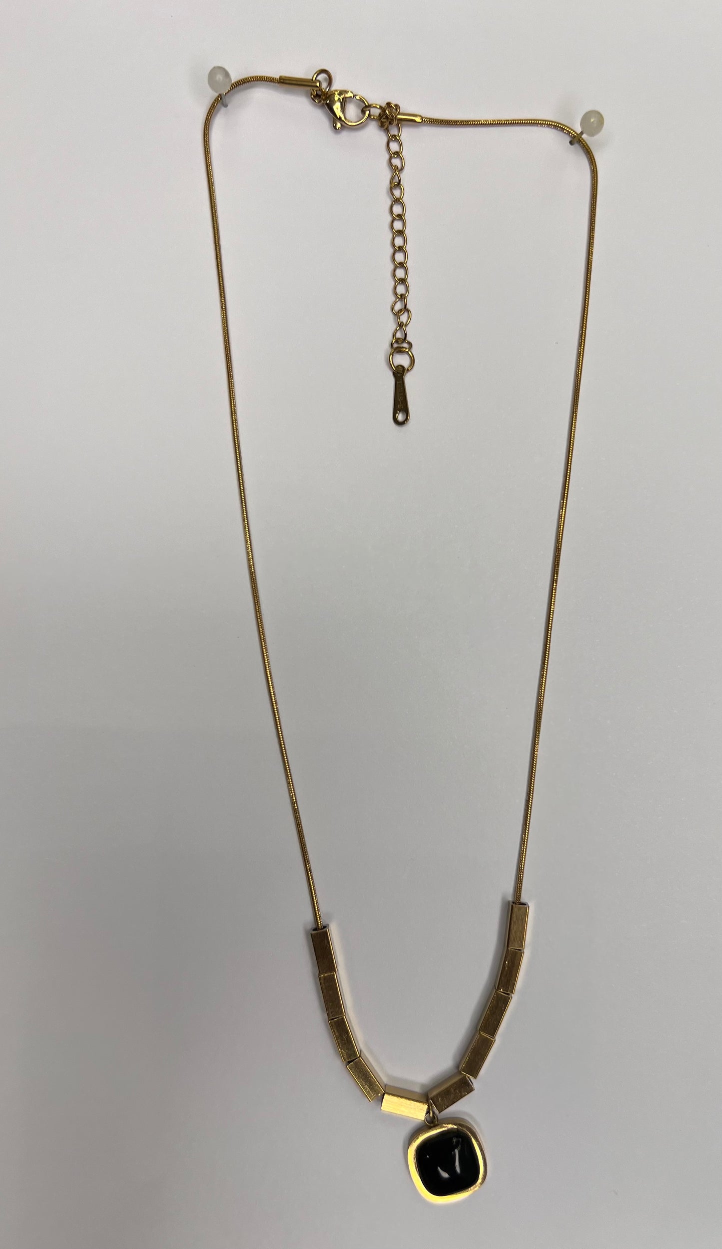 DESIGNER LONG CHAIN AND EARRINGS - IHA 14630