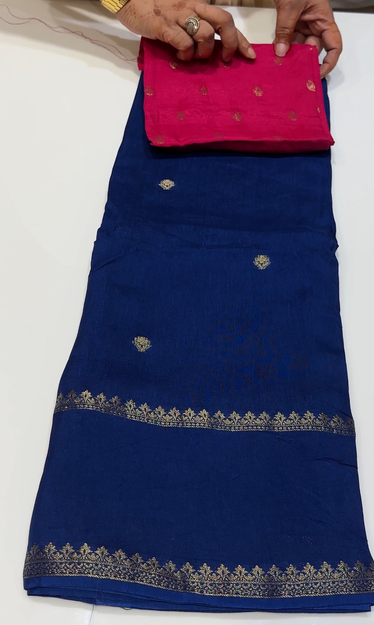 DESIGNER BANARASI SILK SAREE - IHA 16530