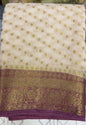 GEORGETTE BANARASI SAREE - IHA 19199