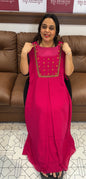 IHA'S IN-HOUSE HAND WORKED UNSTITCHED SALWAR SUITS - IHA 17889