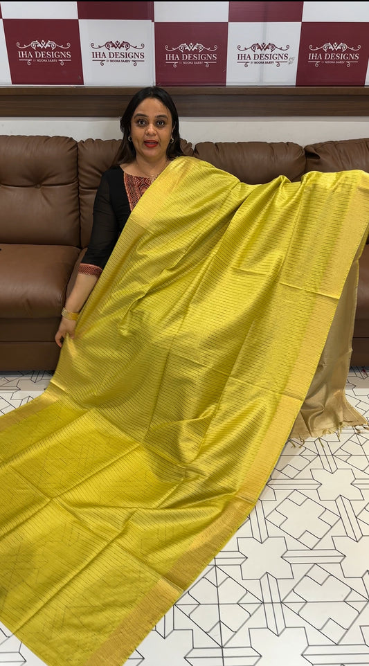 BUDGET BUY BHAGALPURI TUSSUR SAREES - IHA 18867