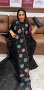 HAND PAINTED UNSTITCHED SALWAR SUITS - IHA 19035