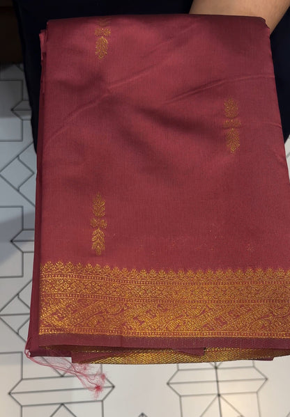 BUDGET BUY SEMI SILK SAREES - IHA 17297