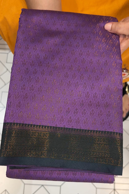 SEMI SILK SAREES - IHA 18875