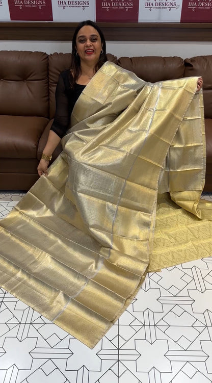 FORWARD TISSUE SILK SAREES - IHA 18422