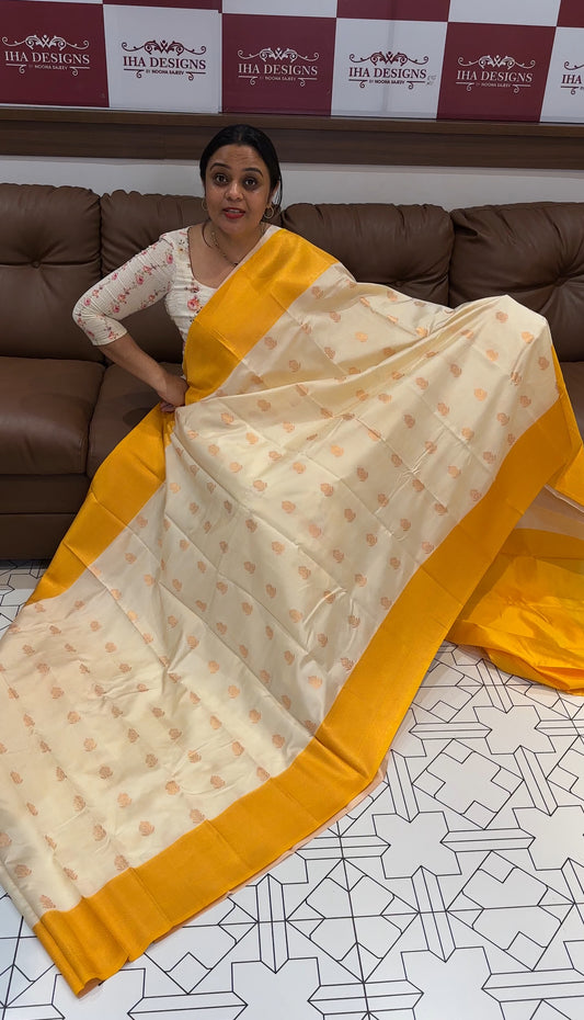 BUDGETY BUY SEMI SILK SAREE - IHA 16212