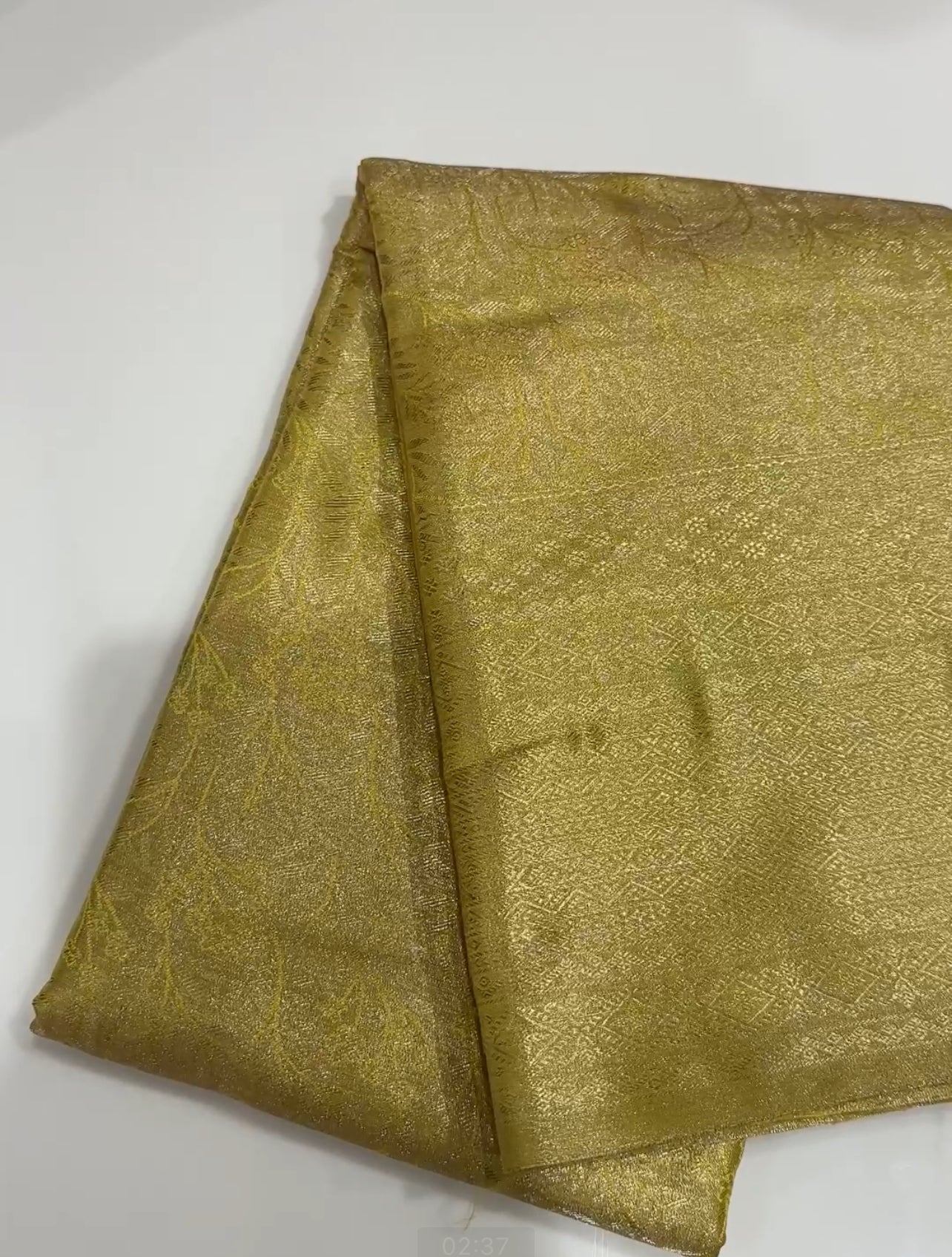 TISSUE KANCHIPURAM SILK SAREE - IHA 19303