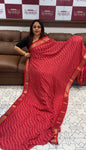 BUDGET BUY PRINTED SAREE - IHA 15285