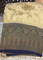 SEMI BANARASI SAREE - IHA 19208