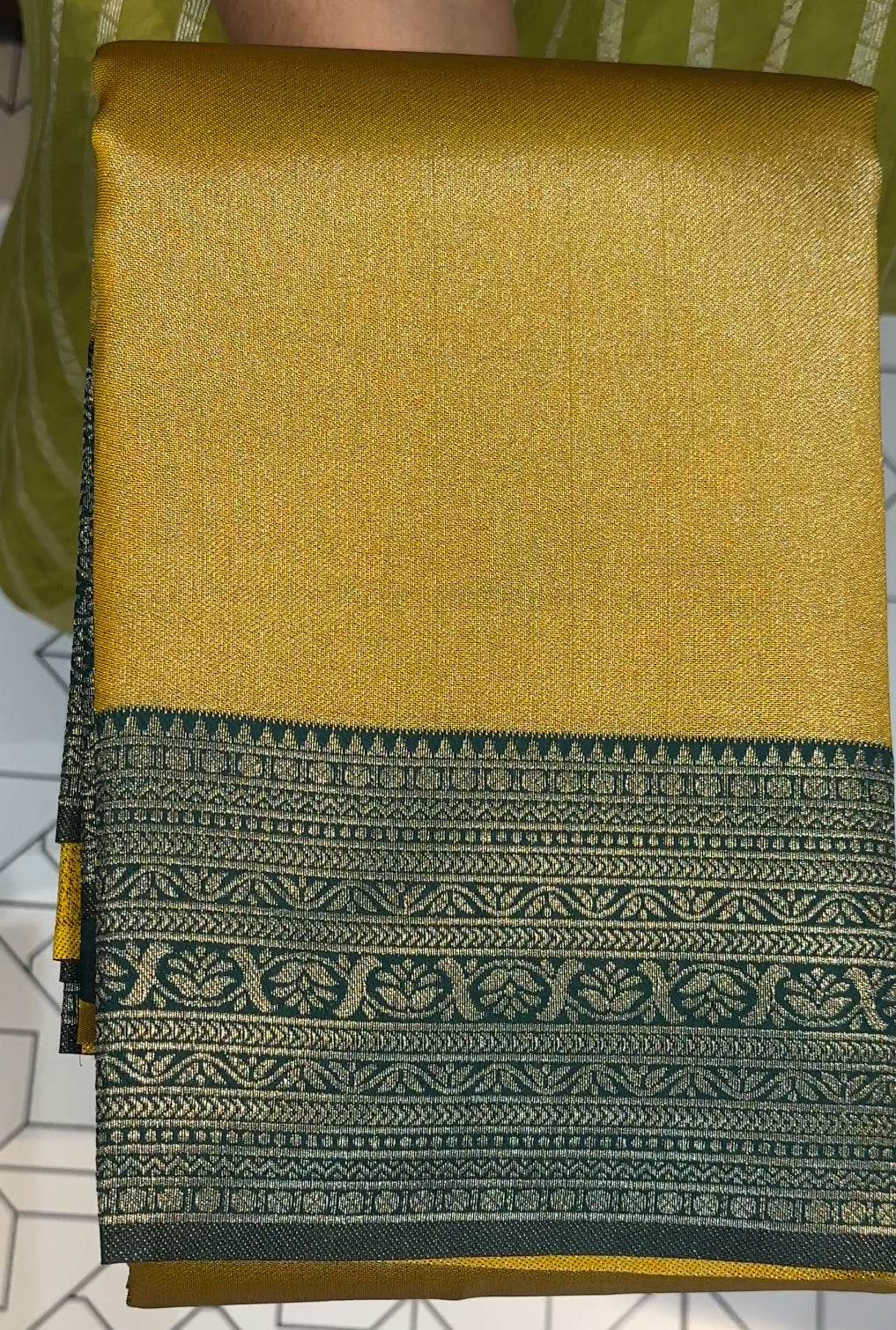 BUDGET BUY TISSUE SILK SAREE - IHA 19337