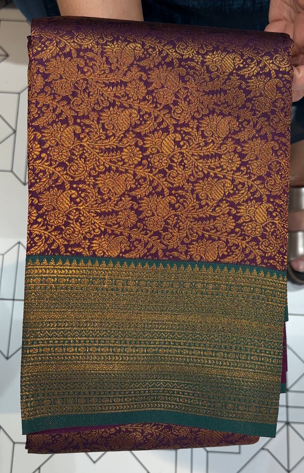 SEMI SILK SAREE - IHA 19548