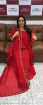 GEORGETTE  UNSTITCHED SALWAR SUITS - IHA 16942