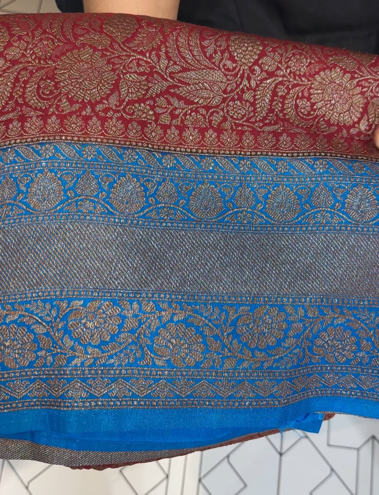 SEMI KATAN SAREE - IHA 17813