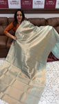 TISSUE SEMI SILK SAREE - IHA 15972