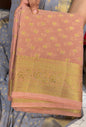 GEORGETTE BANARASI SAREE - IHA 18109