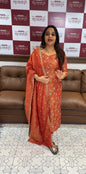 IHA'S IN-HOUSE TISSUE UNSTITCHED SALWAR SUITS  - IHA 18587