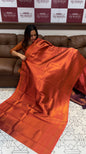 TISSUE SEMI SILK SAREE - IHA 15972