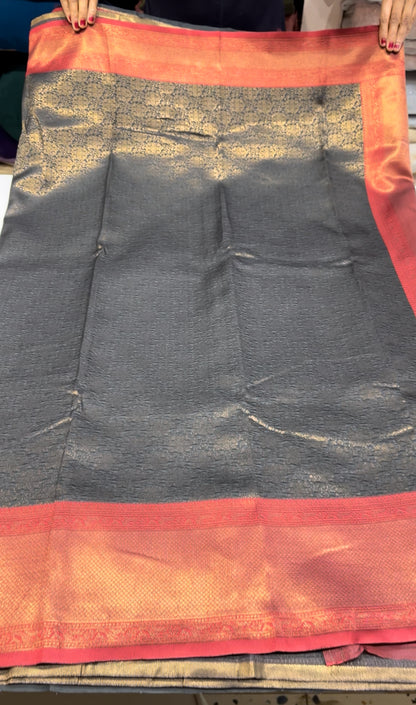 BUDGET BUY SEMI SILK  SAREE - IHA 18011