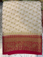 GEORGETTE BANARASI SAREE - IHA 19199