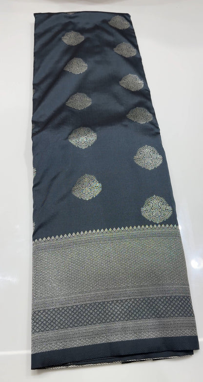 SEMI SOFT SILK SAREE - IHA 18150