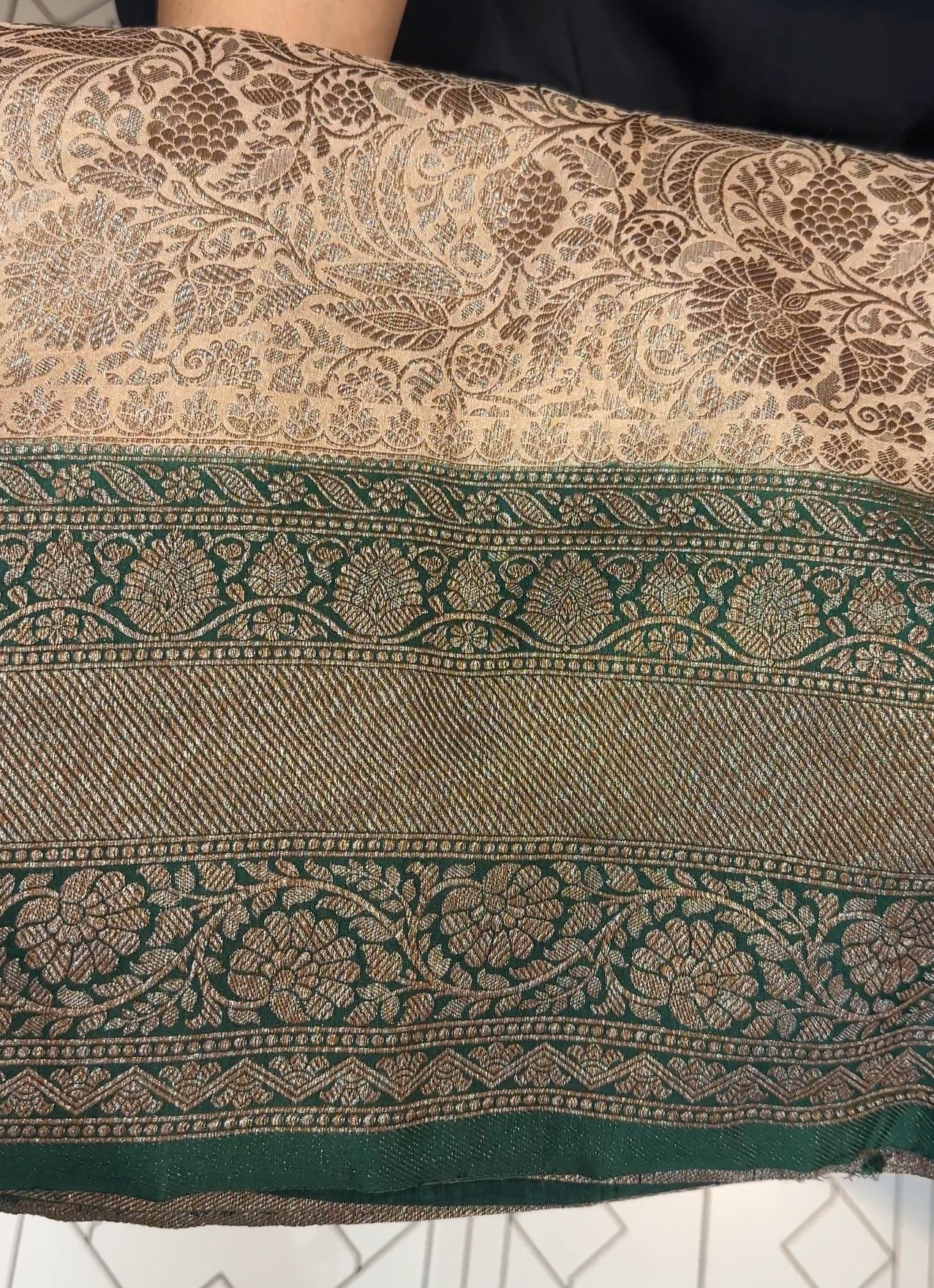 SEMI KATAN SAREE - IHA 17813