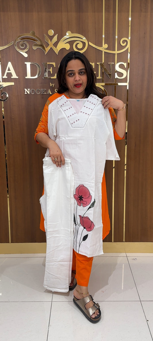 LINEN COTTON TOP AND BOTTOM - IHA 22924