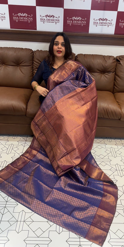 BUDGET BUY SEMI SILK SAREES - IHA 16806