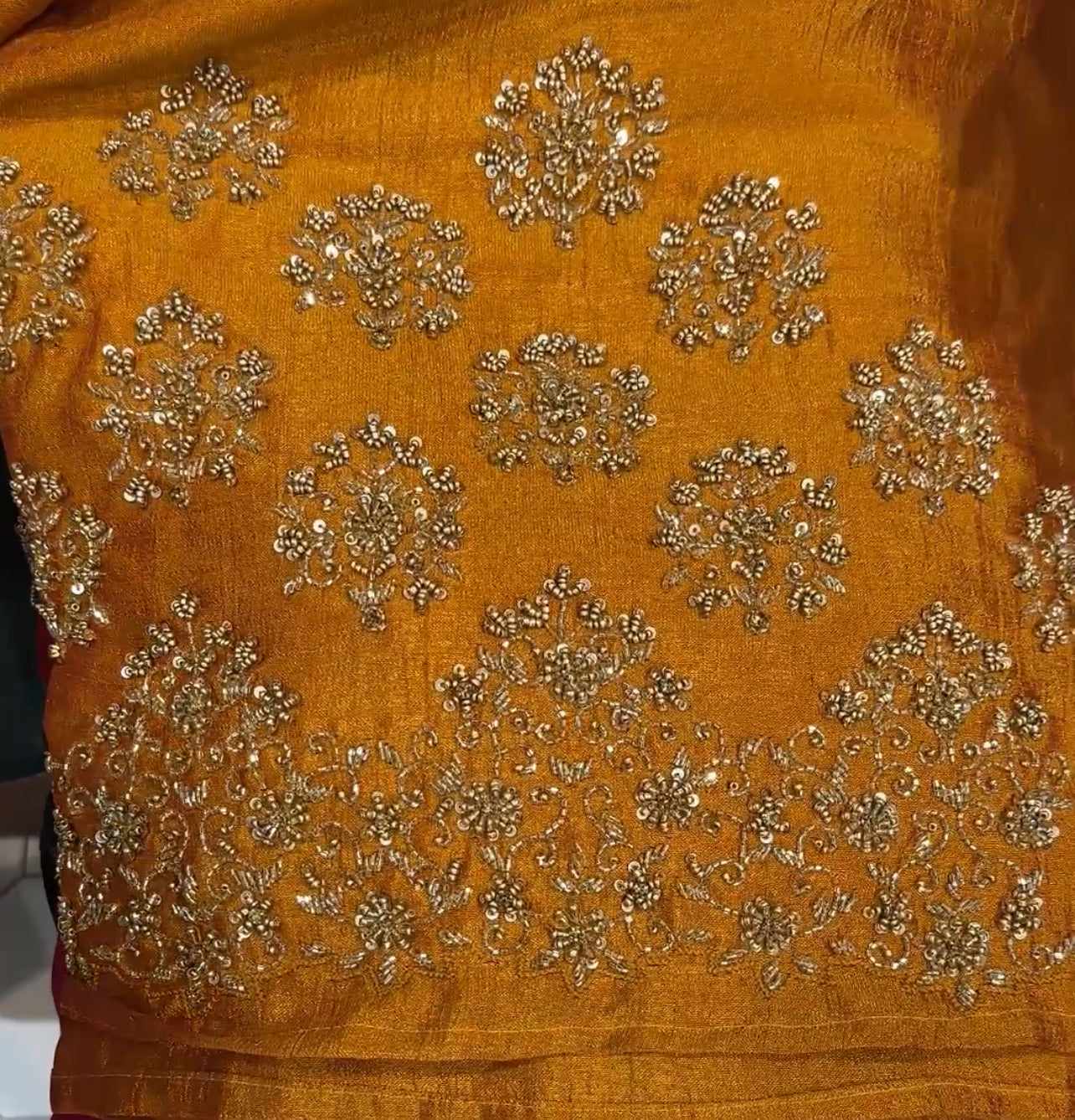 HAND WORKED BLOUSE - IHA 19335