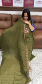 VICHITRA SILK UNSTITCHED SALWAR SUITS - IHA 18781