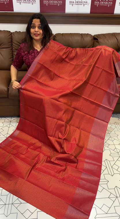 SEMI  SILK SAREE - IHA 18045