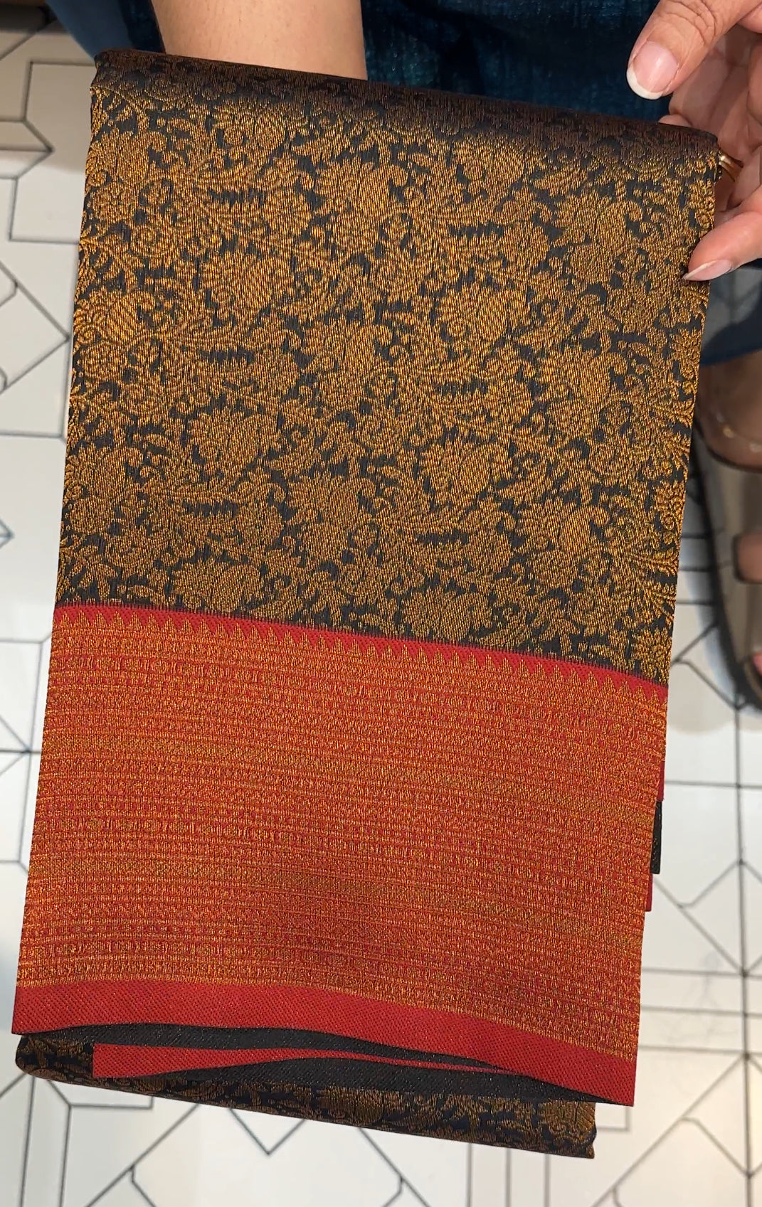 SEMI SILK SAREE - IHA 19548