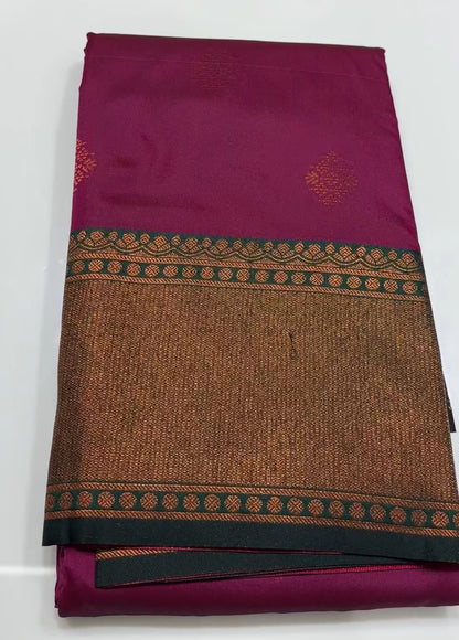 SEMI SOFT SILK SAREES - IHA 18265