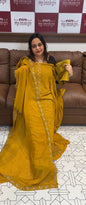 GEORGETTE  UNSTITCHED SALWAR SUITS - IHA 16942