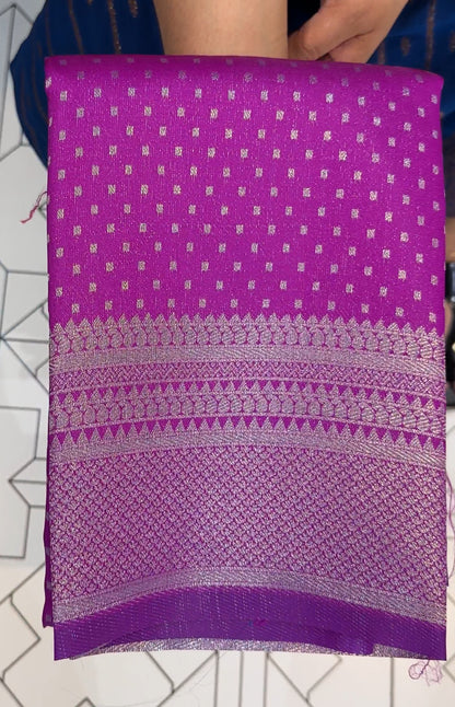 BUDGET BUY SEMI SILK SAREE - IHA 19133