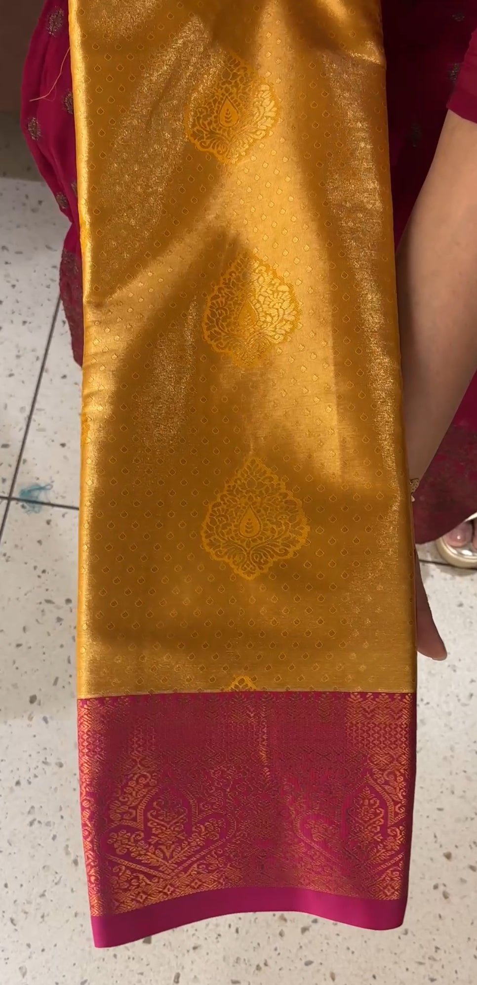 DESIGNER TISSUE KANCHIPURAM SILK SAREES - IHA 18520