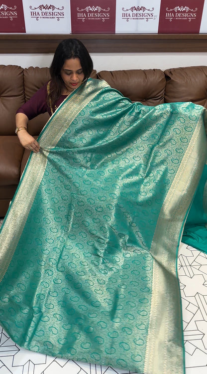 SEMI KATAN SAREES - IHA 17731