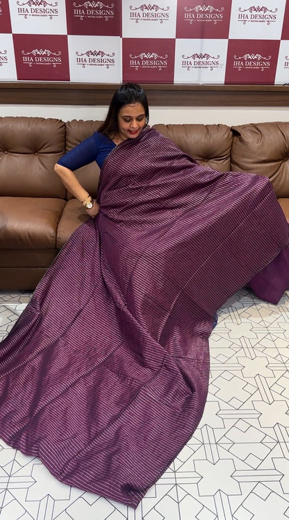 KHADDY COTTON SAREE - IHA 14636