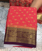 GEORGETTE BANARASI SAREE - IHA 18086