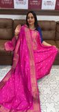 SILK KATAN UNSTITCHED SALWAR SUITS - IHA 18796