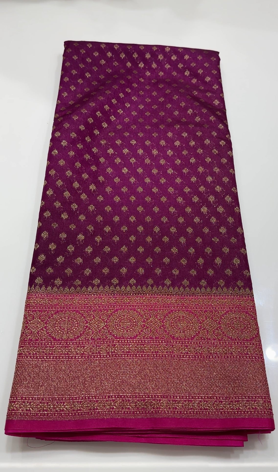 SEMI KATAN SAREE - IHA 18131