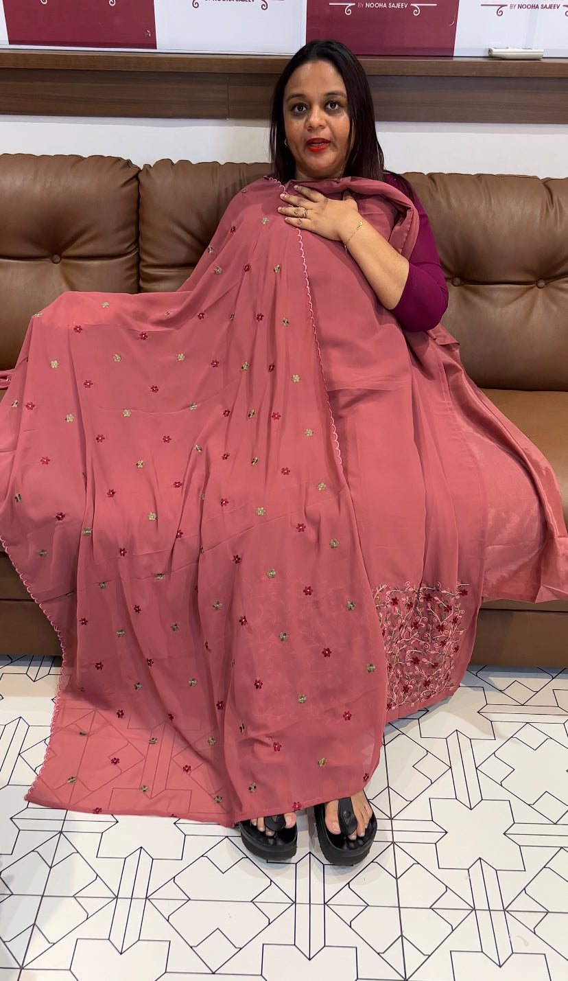 BUDGET BUY GEORGETTE UNSTITCHED SALWAR SUITS - IHA 8362
