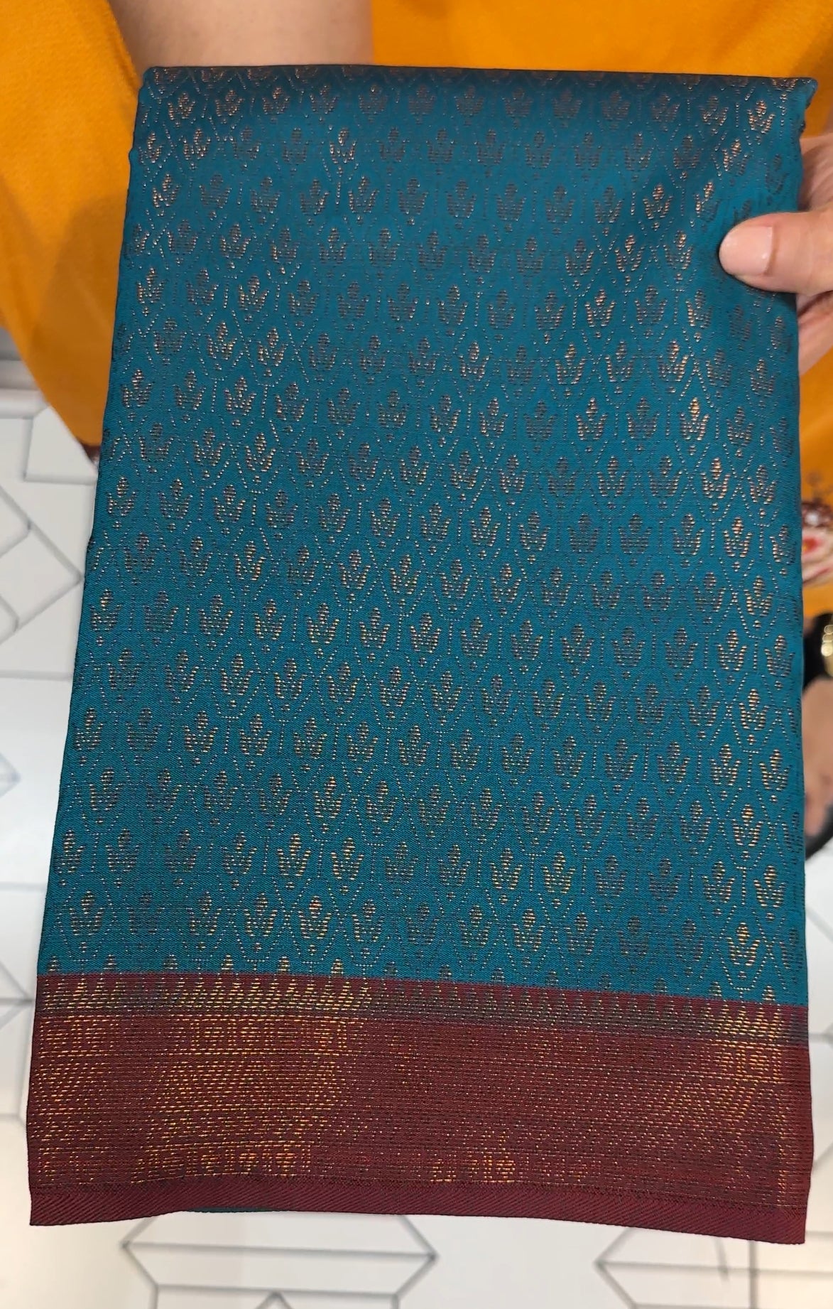 SEMI SILK SAREES - IHA 18875