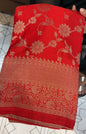 SATIN KATAN SAREES - IHA 18974