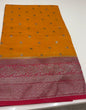 SEMI BANARASI SAREES - IHA 16772