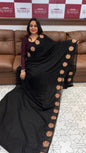 CUT-WORKED SAREE - IHA 16968