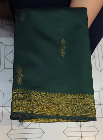 BUDGET BUY SEMI SILK SAREES - IHA 17297