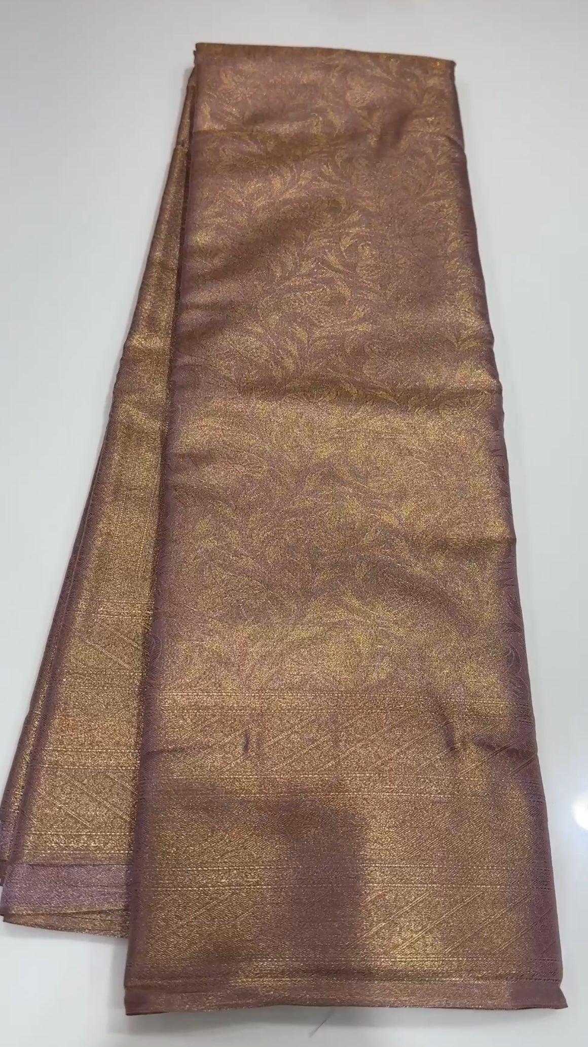 TISSUE KANCHIPURAM SILK SAREE - IHA 19303