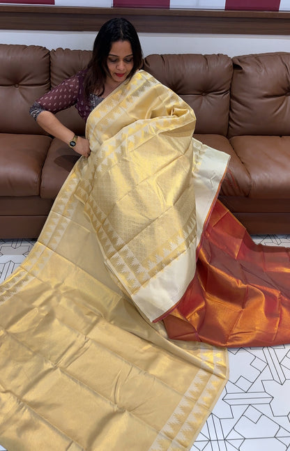 SEMI SILK SAREES - IHA 16274