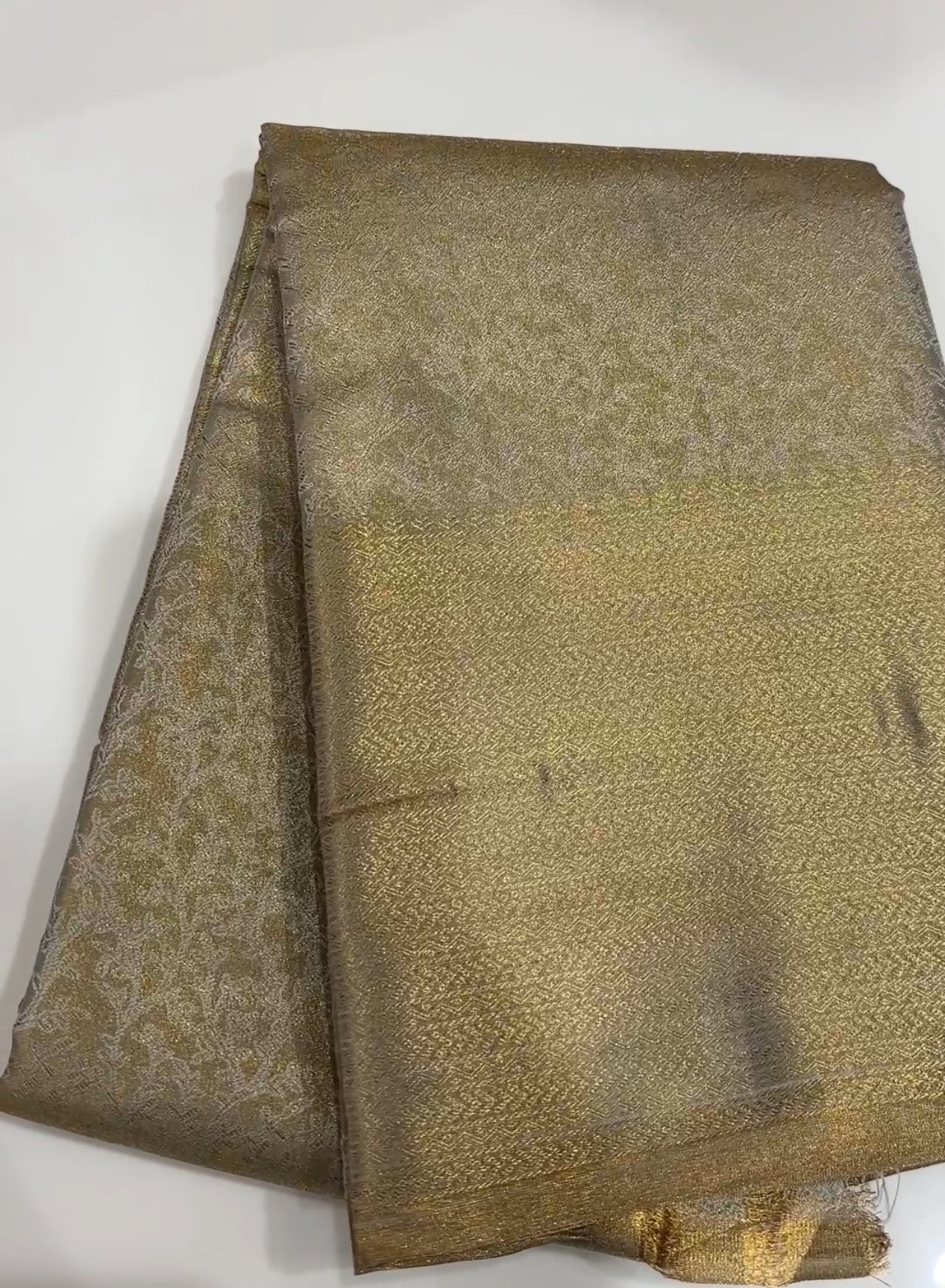 TISSUE KANCHIPURAM SILK SAREE - IHA 19303