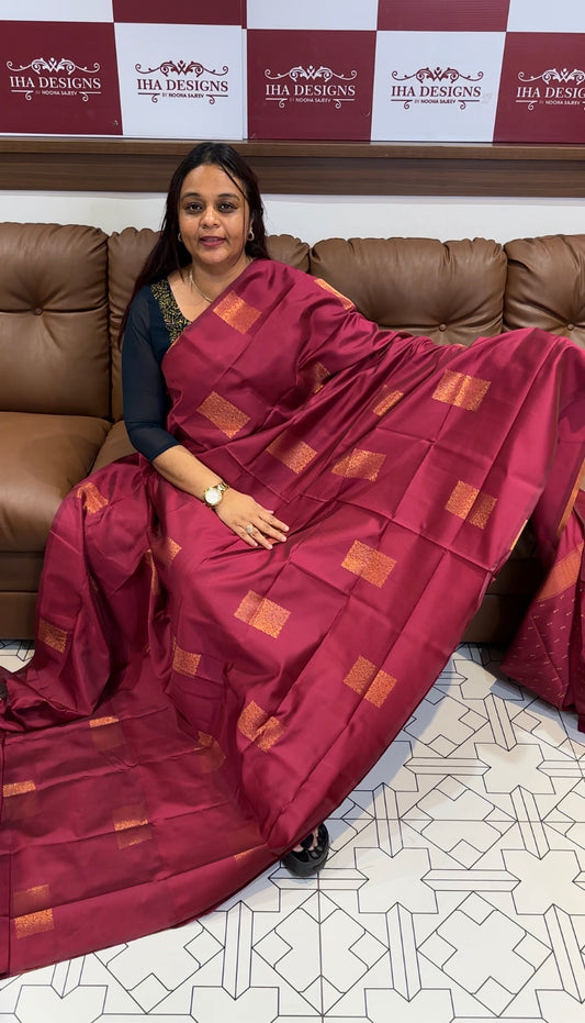 BUDGET BUY SEMI SILK SAREES - IHA 8770
